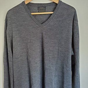 Zara V-neck Extrafine Wool Sweater